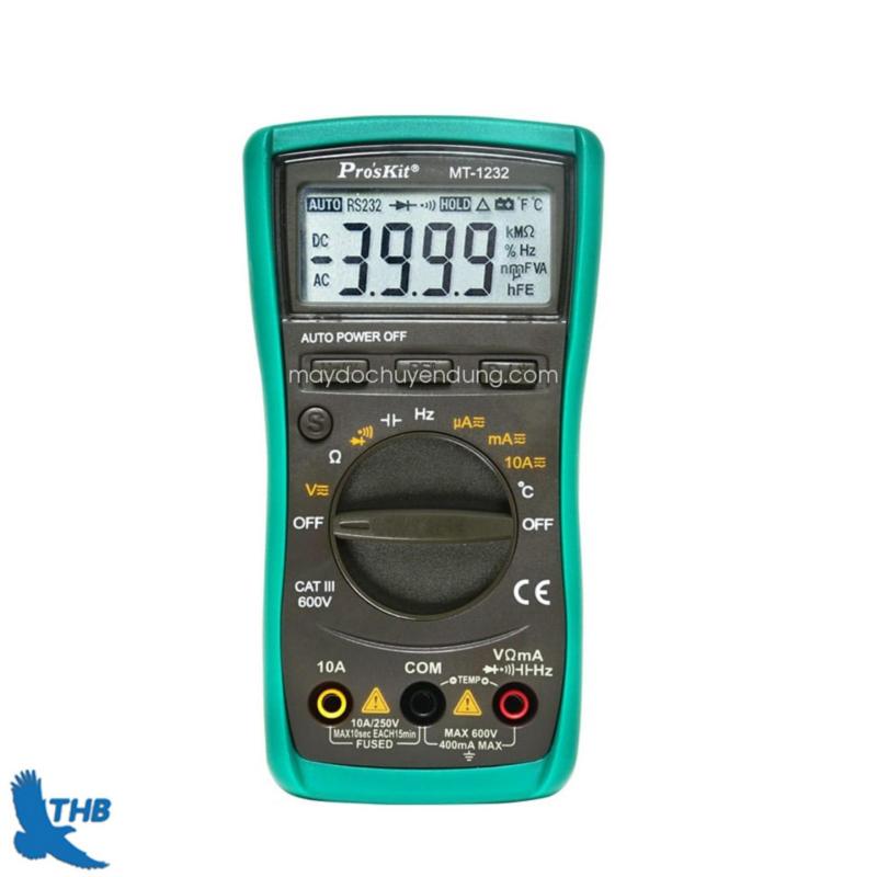 Đồng hồ đo điện tử Pro’skit MT-1232
