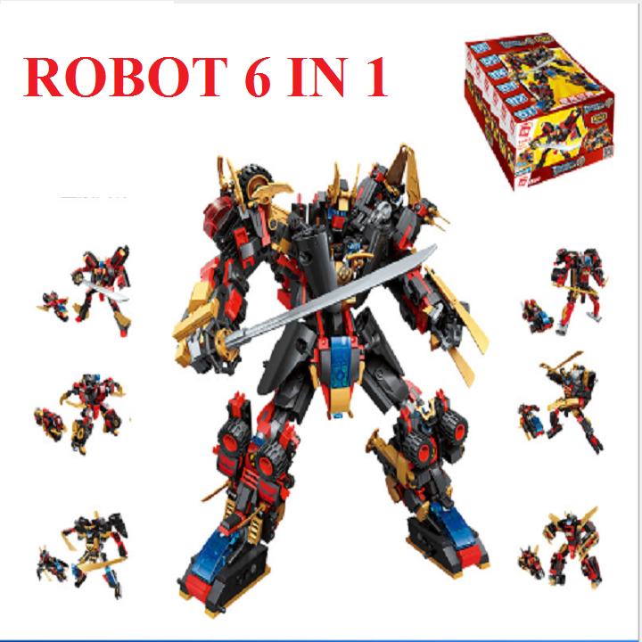 Bộ lắp ráp QMJM mô hình robot chiến binh sao băng