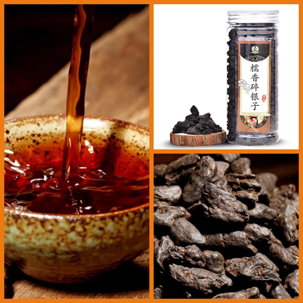 Trà phổ nhĩ chín hóa thạch hương nếp, trà cổ thụ Vân Nam Hộp 200 gram