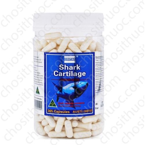 Blue Shark Cartilage Sụn Cá Mập Của Costar, Úc (Hộp 365 viên)