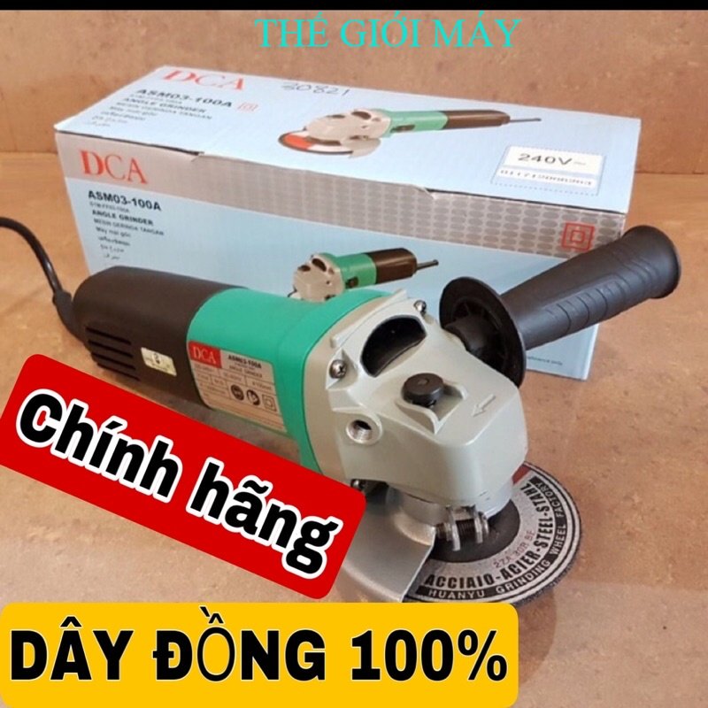 Máy mài dca asm03-100a chính hãng dca thế giới máy