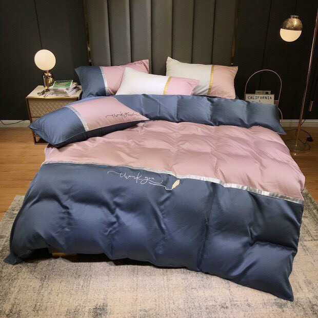 (💥XẢ HẾT, RẺ LỖ VỐN) SET 4 MÓN LỤA SATEEN/ TENCEL100s CAO CẤP SIÊU MỊN MÁT NHẬP KHẨU CAO CẤP