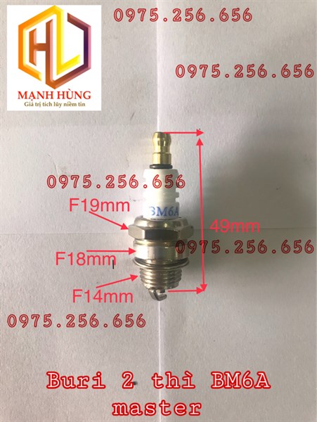 Buri 2 thì BM6A master phụ tùng máy cắt cỏ phụ tùng máy nông nghiệp phụ tùng Hùng Lỳ