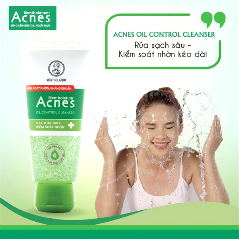 Set 01 tuýp Gel Kiểm Soát nhờn, kháng khuẩn Acnes 100g+ 01 lược chảy tóc