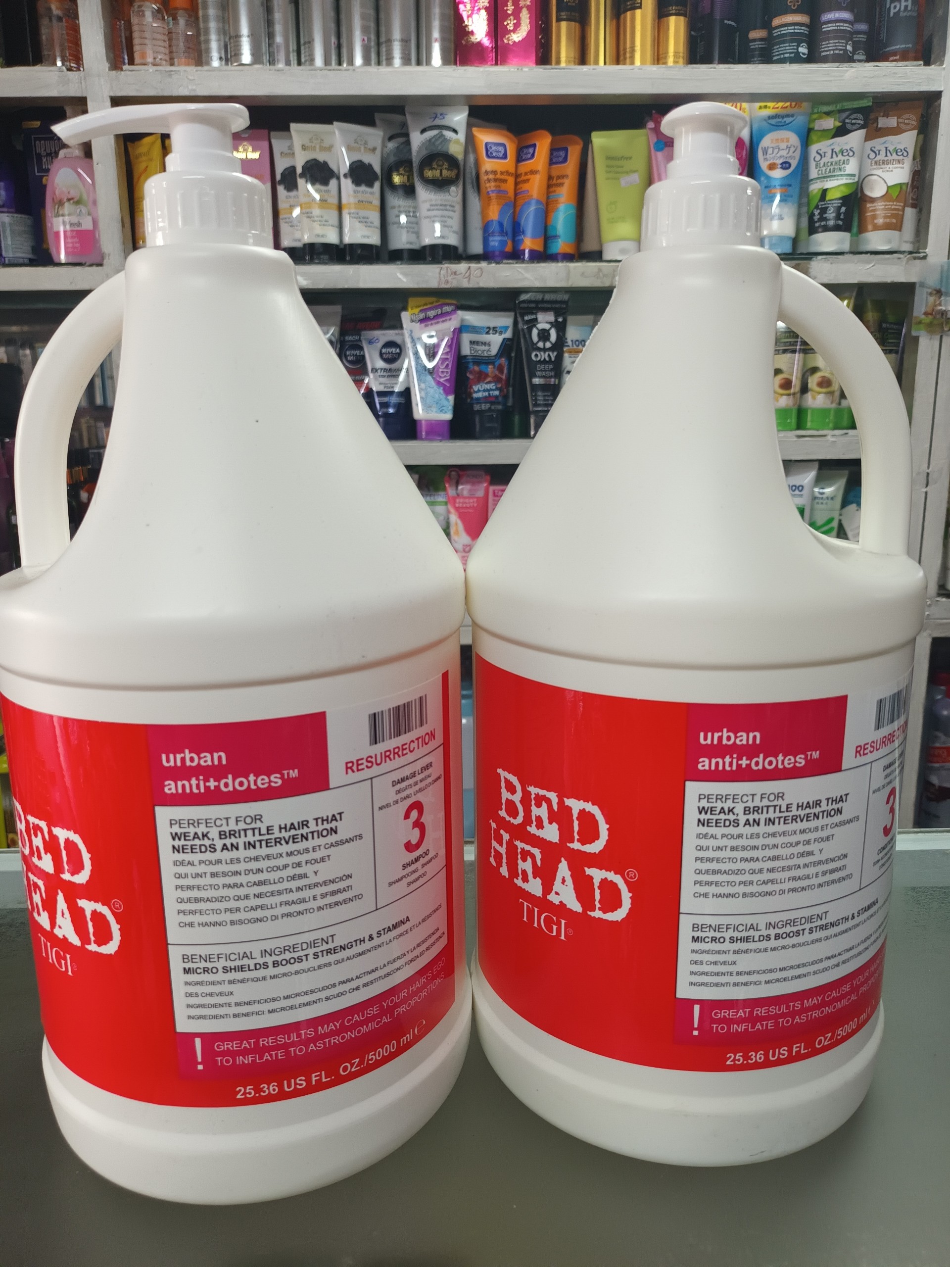 Dầu gội xả can tigi 5000ml