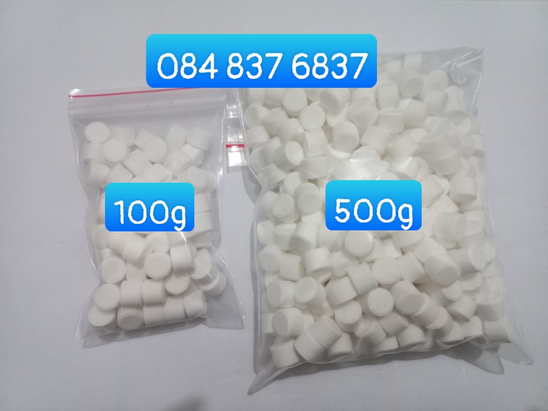 (Freeship đơn từ 49k) Bán oxy viên, 500g oxy viên cung cấp oxy cho tôm cá, viên oxy câu cá