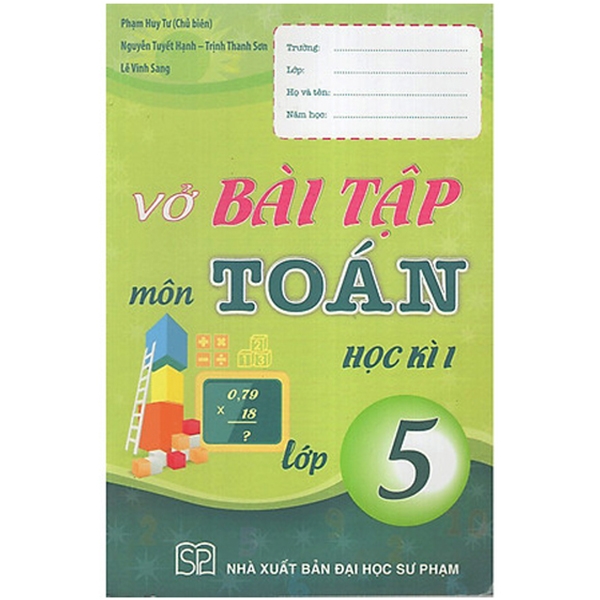 Fahasa - vở bài tập môn toán học kì 1