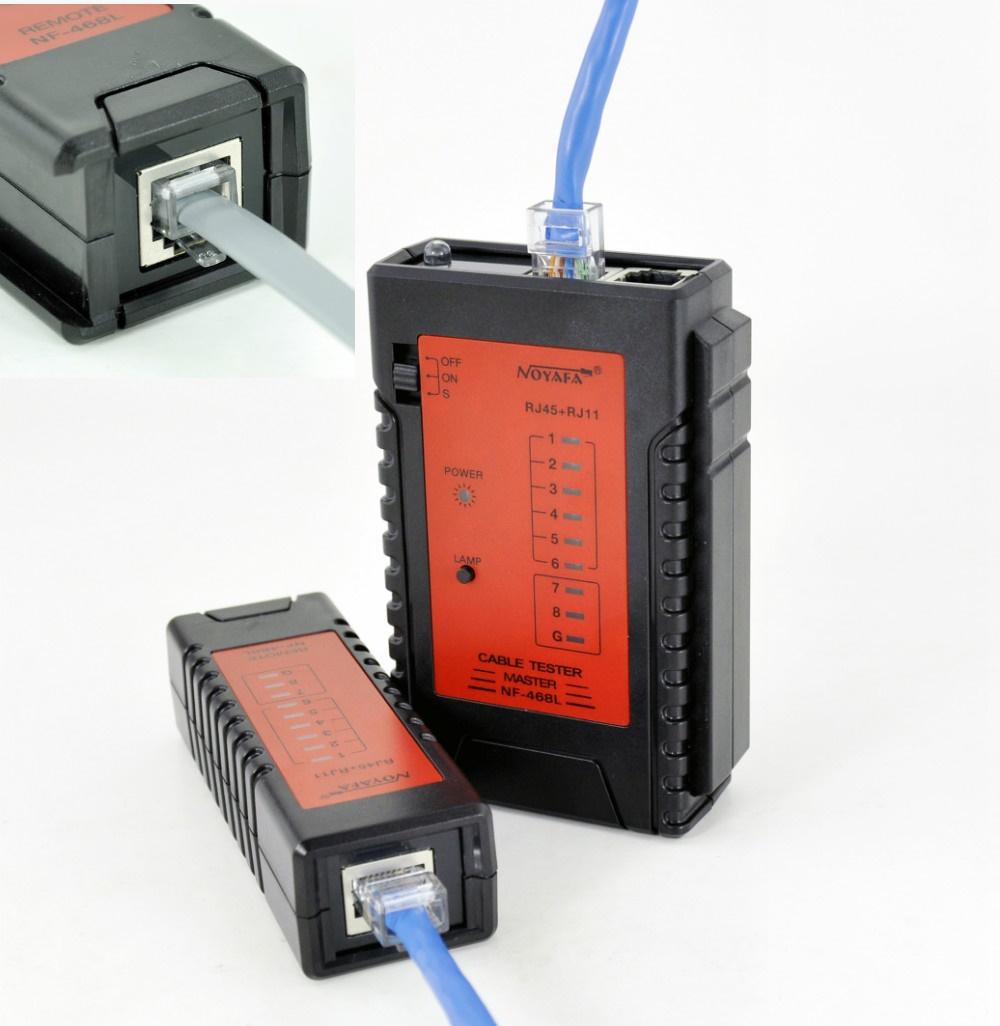 Bộ Test mạng Lan , điện thoại Noyafa NF468 , thiết bị kiểm tra mạng Lan