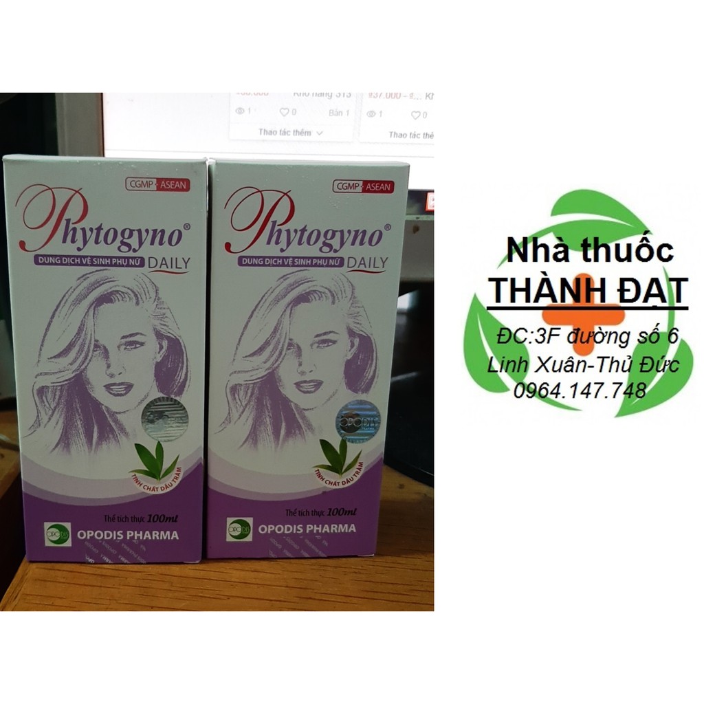 Phytogyno daily màu tím dung dịch vệ sinh phụ nữ chai 100ml, có tác dụng dưỡng da, giảm thâm sẽ mang đến sự mịn màng, tươi mát cho vùng kín của bạn khi sử dụng hàng ngày.