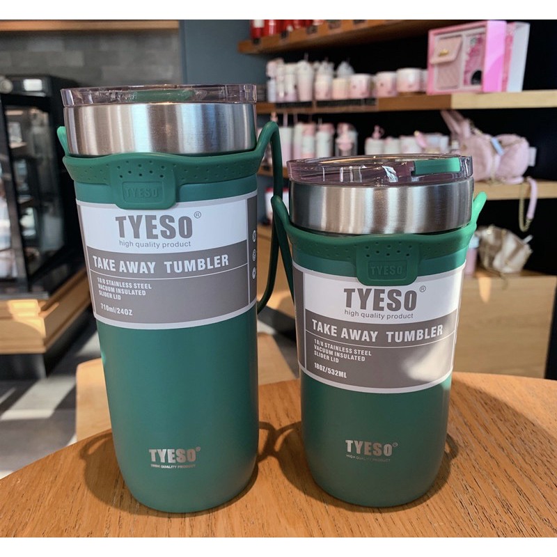 [Mã LIFEHLSALE1 giảm 10% đơn 150K] LY GIƯ NHIỆT TYESO 550ML - 710ML + TICKER