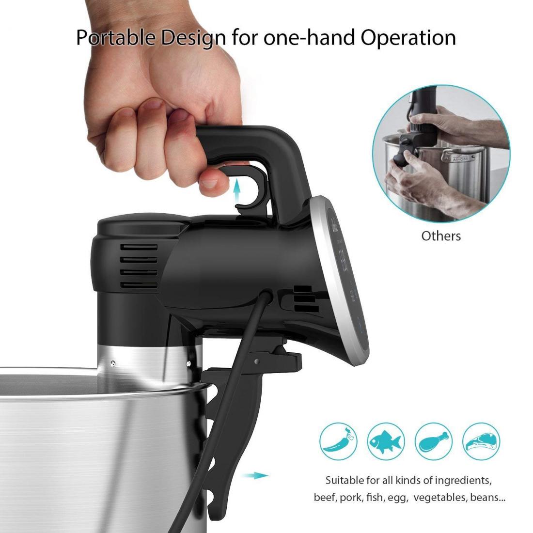[Trả góp 0%]Máy Làm Bít Tết Wancle Sous Vide P00252