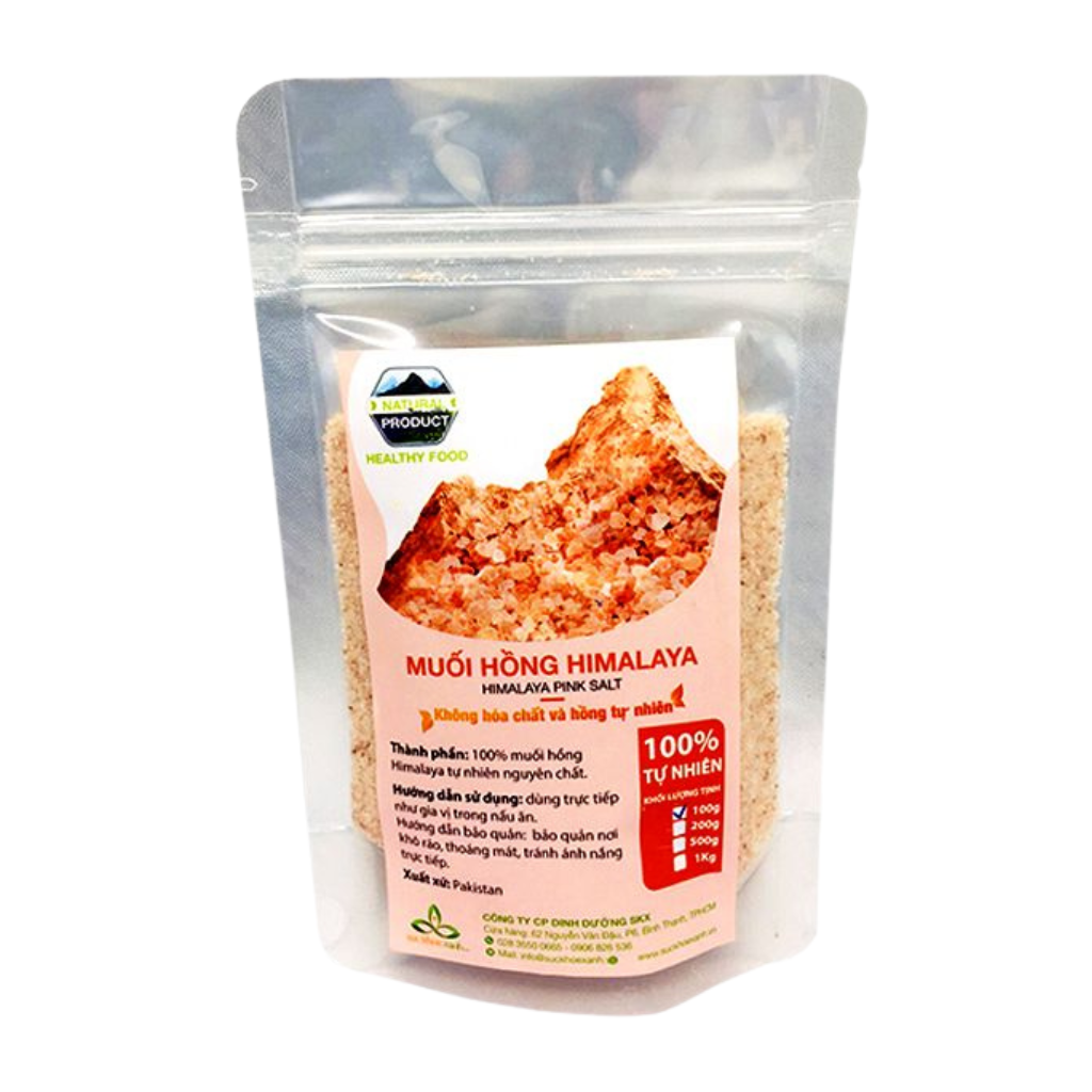 Muối hồng Himalaya dạng mịn
