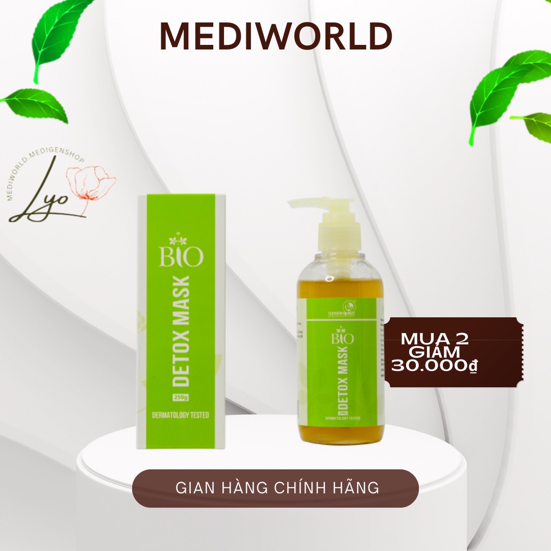 Thải độc Bio Detox mask GENEWORLD - Lyo.shop