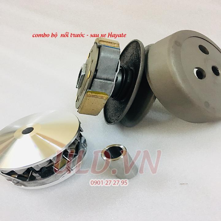[HCM]combo bộ nồi trước - sau xe Hayate