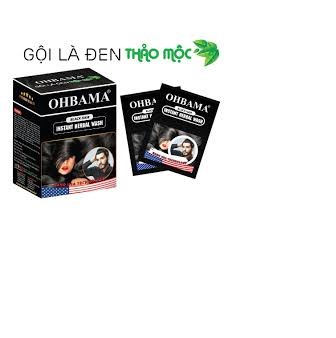 [HCM]Gội là đen Ohbama hộp 10 gói