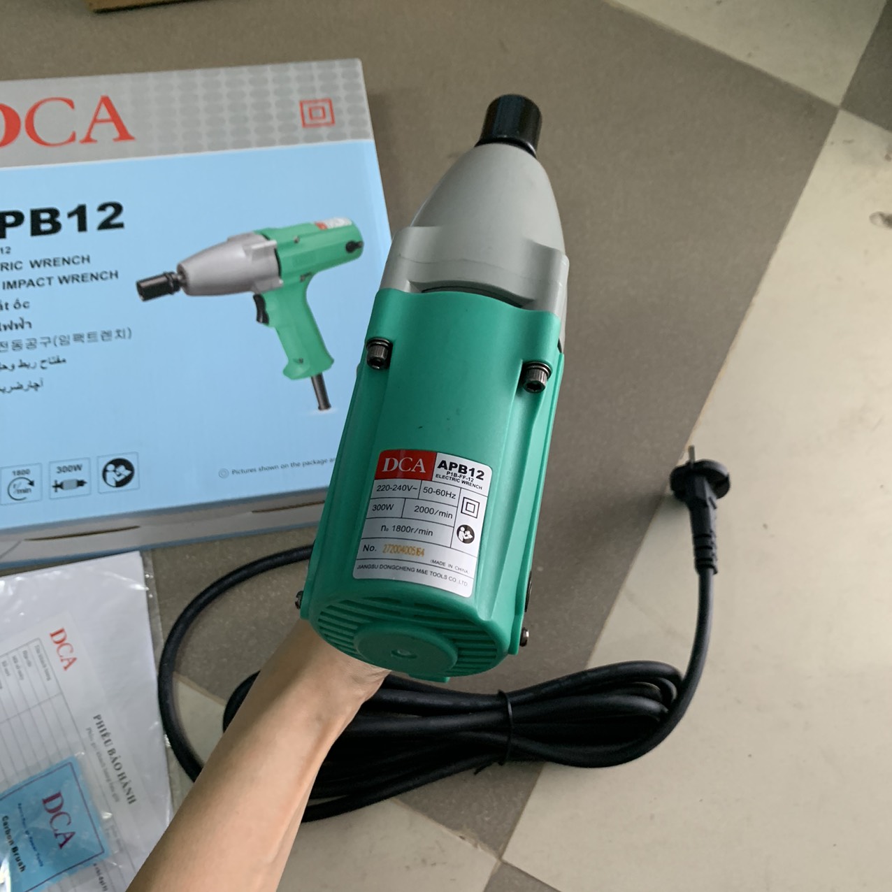 1/2" Máy vặn bulông 300W DCA APB12