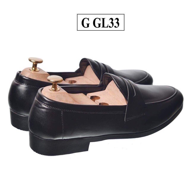 giày lười da nam dáng tây phối đẹp