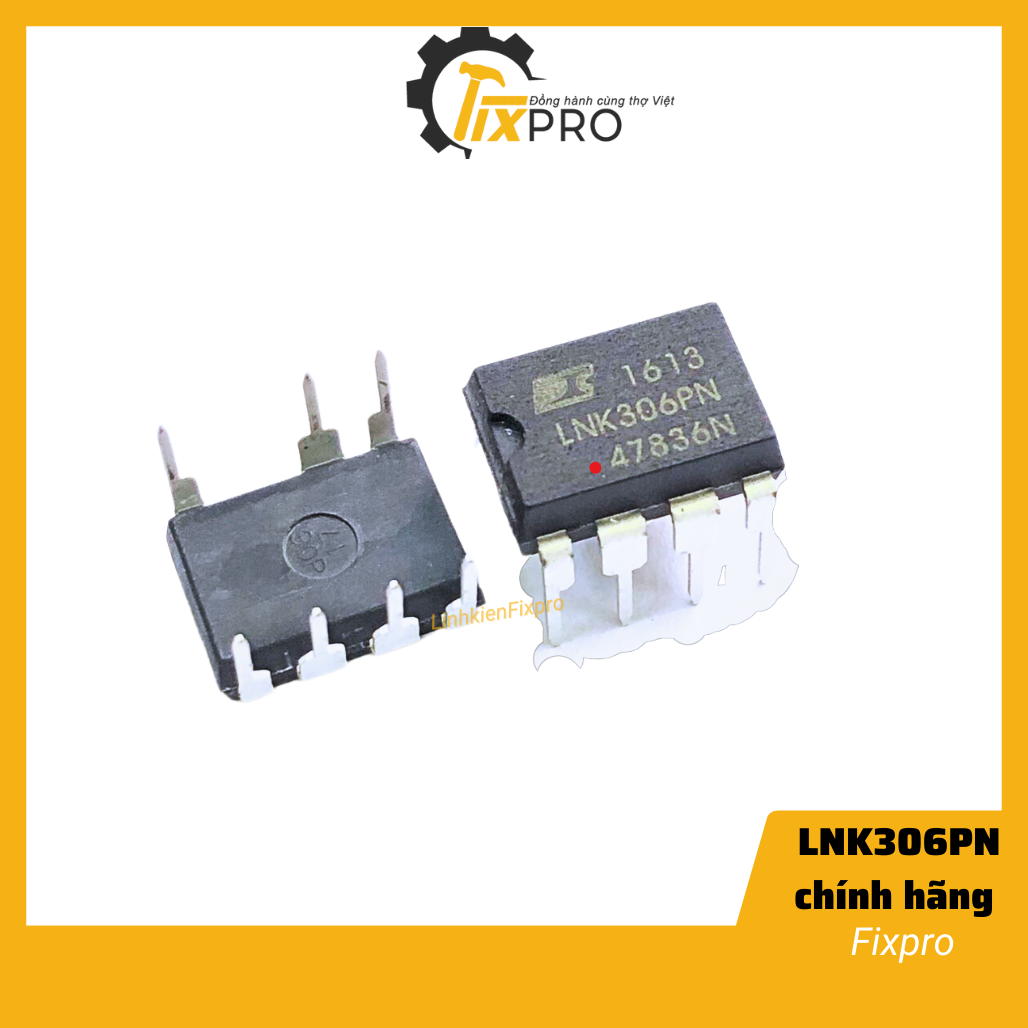 Lnk306pn ic nguồn dip-7 nhập khẩu chính hãng power integrations - fixpro