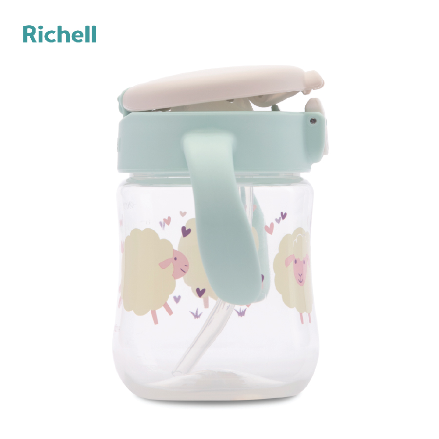 CỐC ỐNG HÚT MUGOOD RICHELL XANH NHẠT