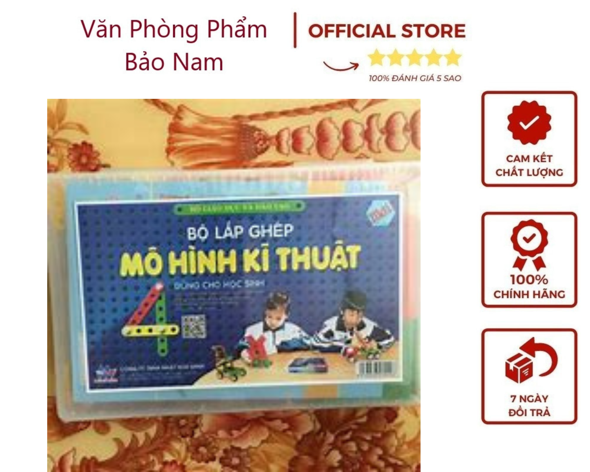 Bộ lắp ghép mô hình kỹ thuật Lớp 4