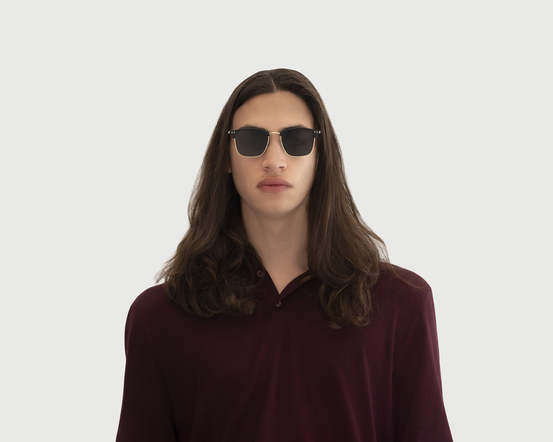 Kính mát Sunnies Studios Gọng Browline Bastian in Ore