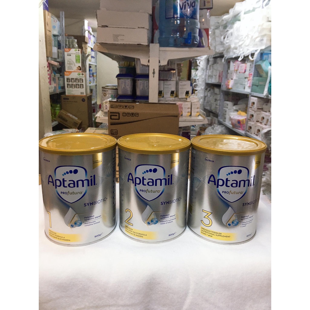 Sữa hộp aptamil úc ( 900g - số 1-2-3-4) mấu mới