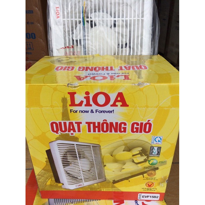 Quạt hút mùi,thông gió cánh 15- Lioa[ Cam kết hành chính hãng]