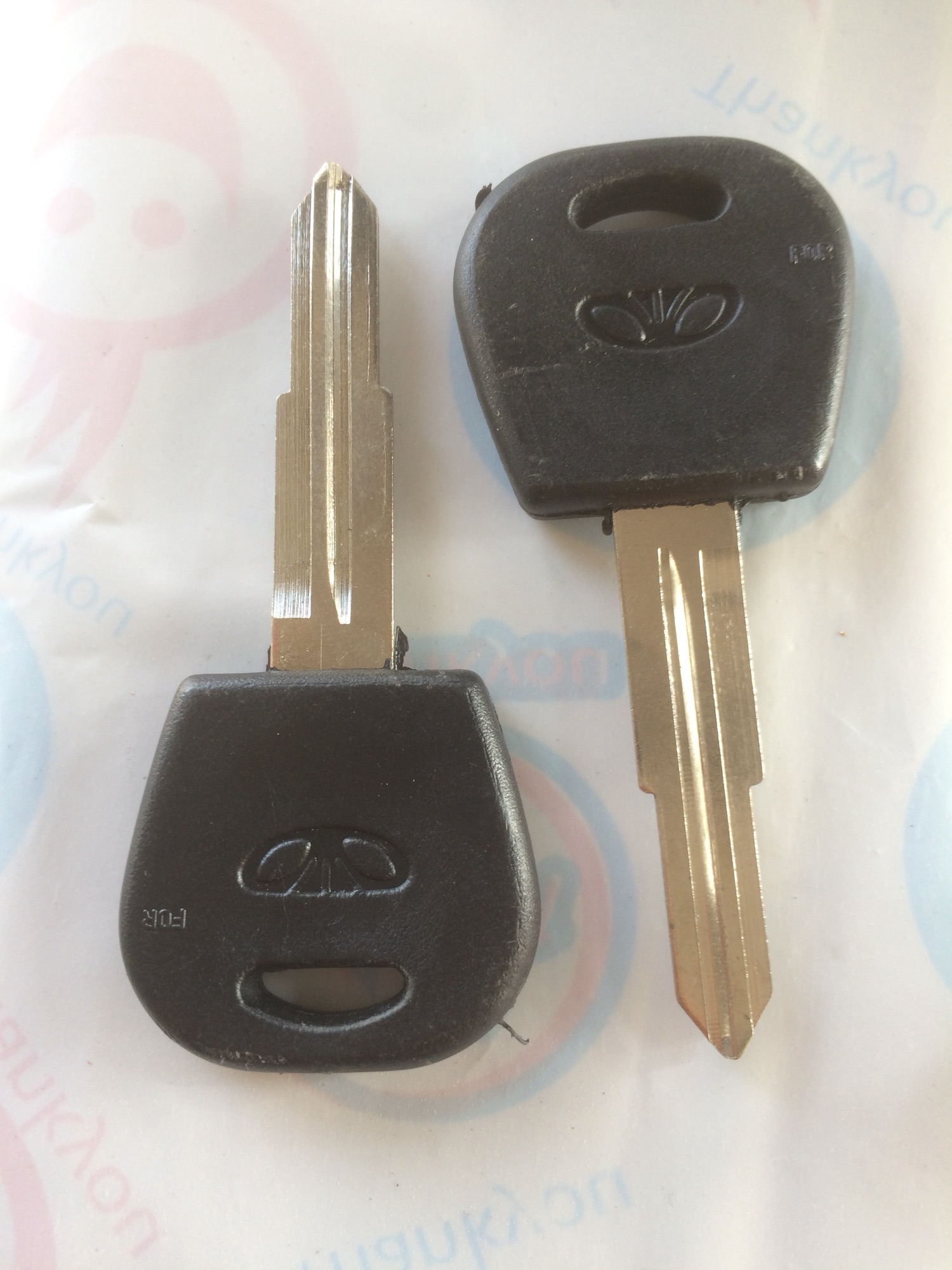 Phôi chìa khoá Ô.TÔ ( combo 2 chìa loại rảnh trái )