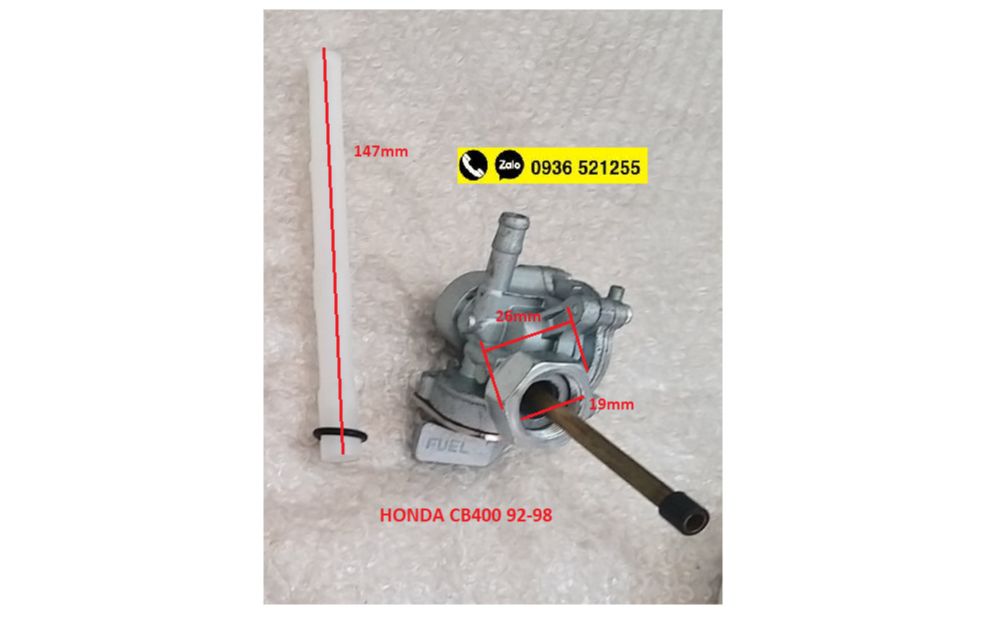 Khóa xăng  Honda CB400 92-98 và các dòng xe tương ứng