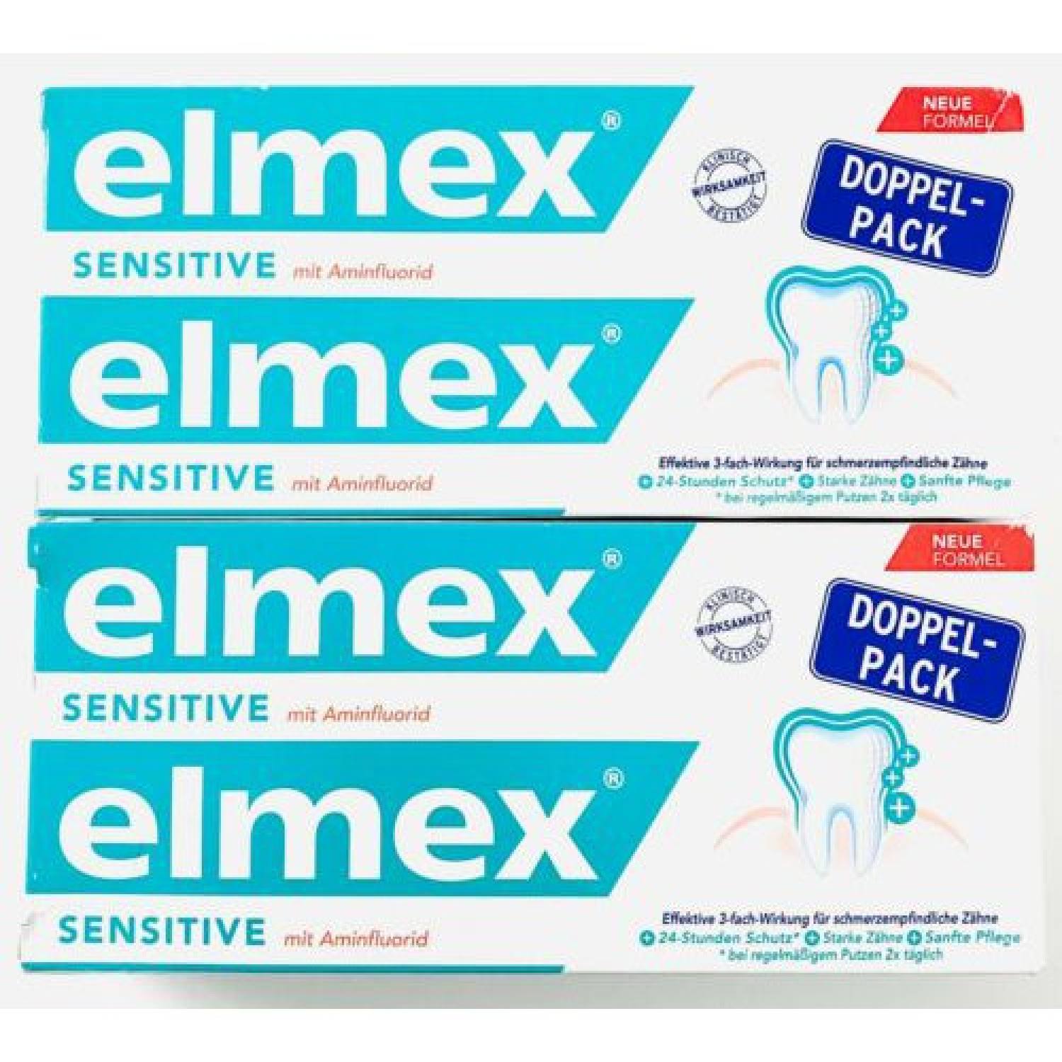Kem đánh răng Elmex Sensitive (set đôi)