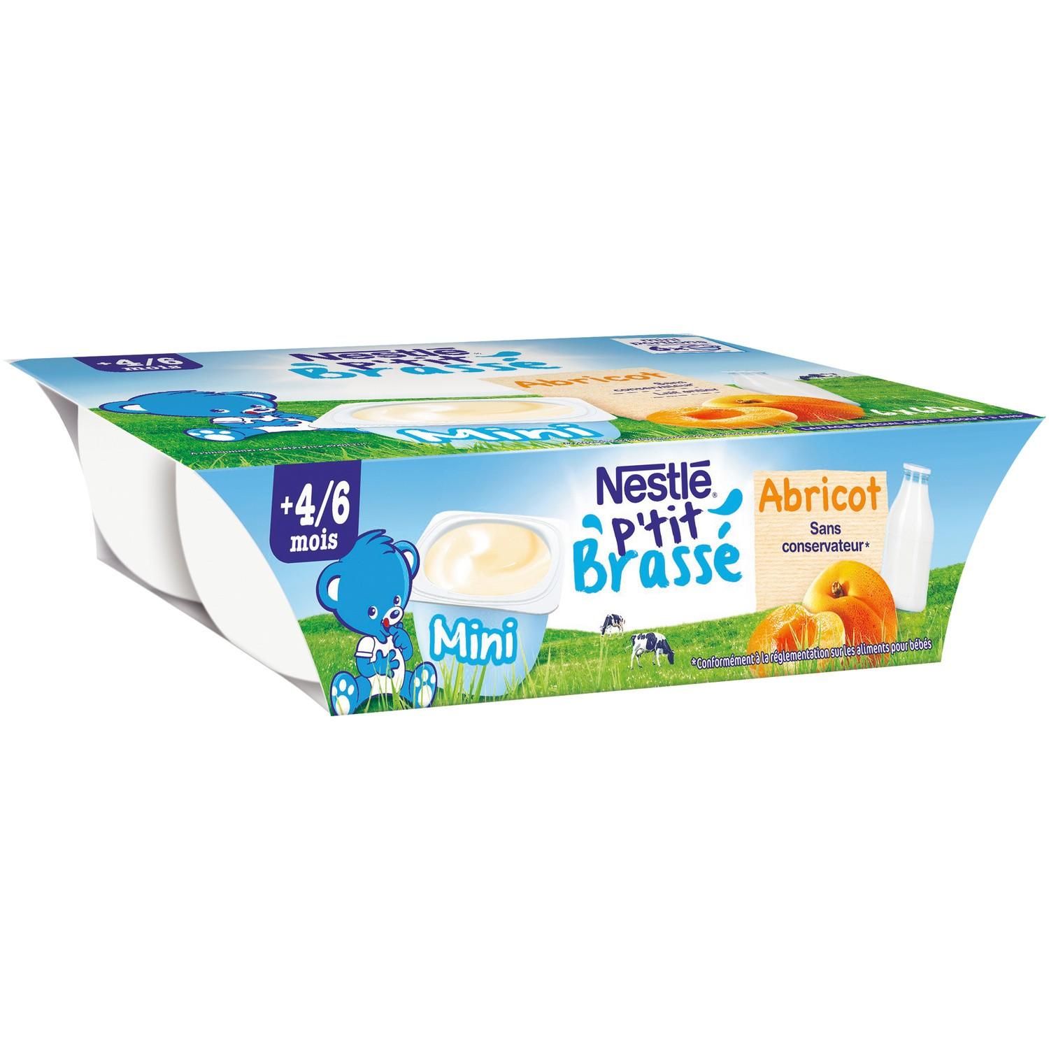 SỮA CHUA VÀ VÁNG SỮA MINI NESTLE PHÁP CHO BÉ TỪ 4M+