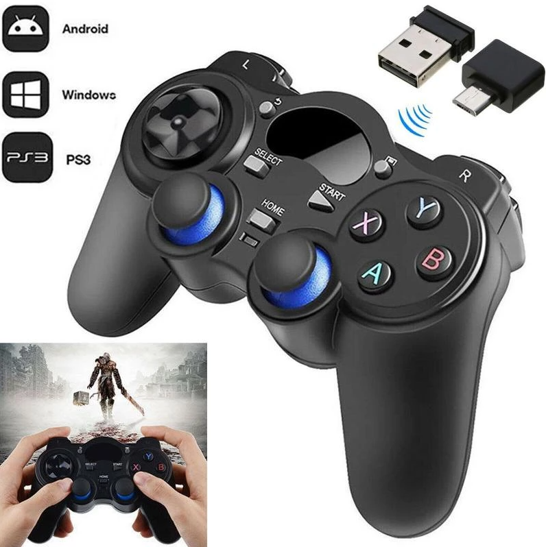 HEYAPAN 2.4G Wireless Gaming Controller Gamepad for Android Tablets PC HDTV Box