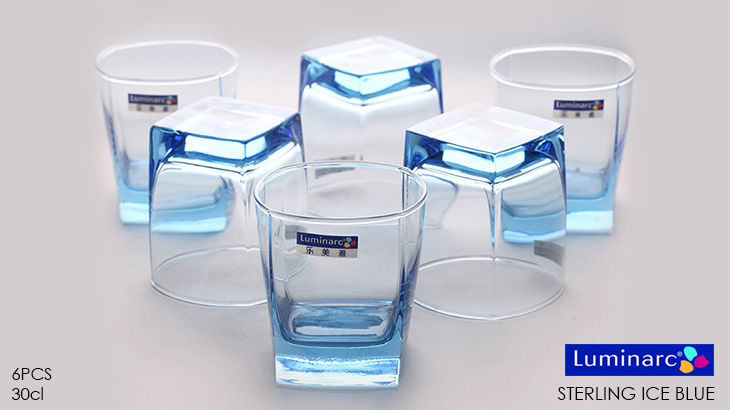 Bộ cốc thủy tinh Luminarc thấp Sterling 30cl  dáng thấp 300ml G2564 / J1582 / J5388 / L1710 hàng chính hãng, chất liệu thủy tinh trong suốt, chịu nhiệt cao, bảo đảm an toàn vệ sinh, Thiết kế tinh tế sang trọng, đẹp mắt
