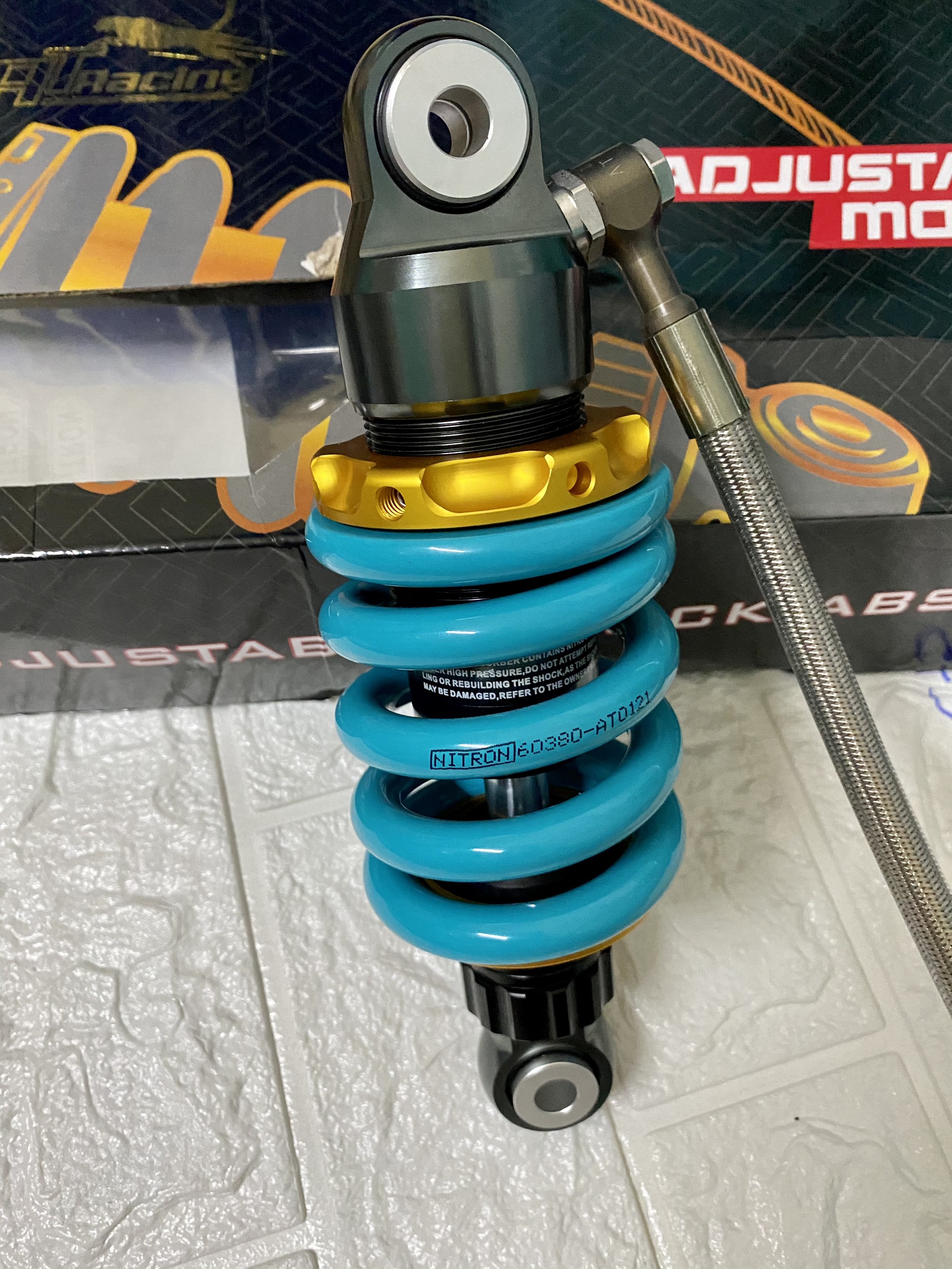 Phuộc nhún sau Nitron bình dầu cho Ex 135 150 155