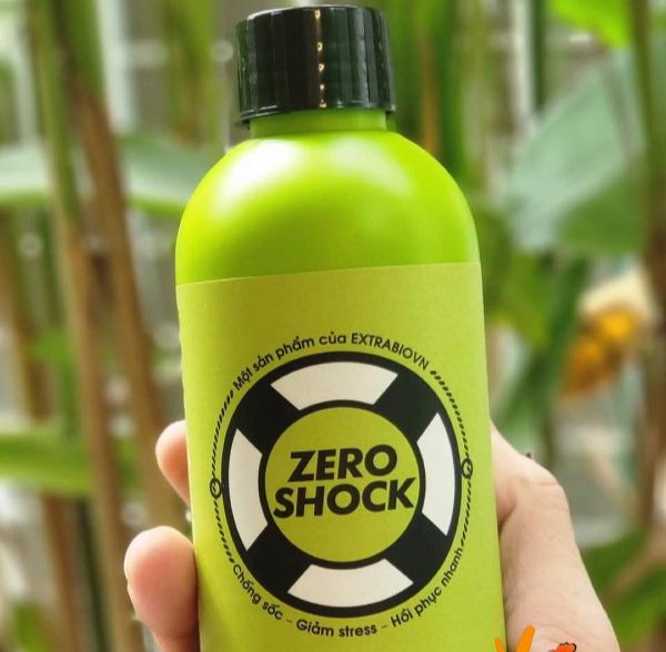 Zero shock xử lý nước, giảm stress, phao cứu sinh cá cảnh