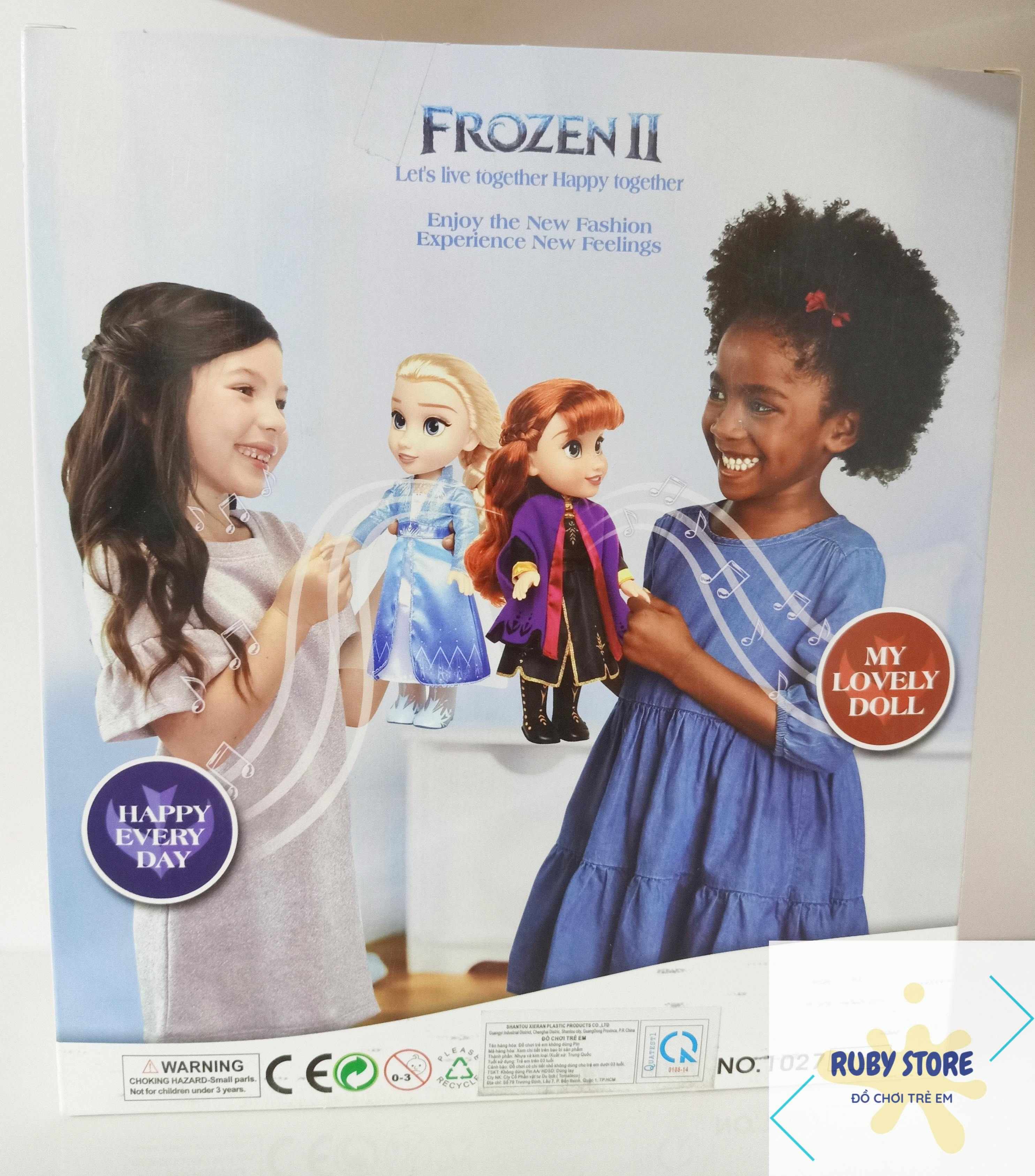 FROZEN 2 - HỘP KIẾNG 2 BÚP BÊ ELSA VÀ ANNA