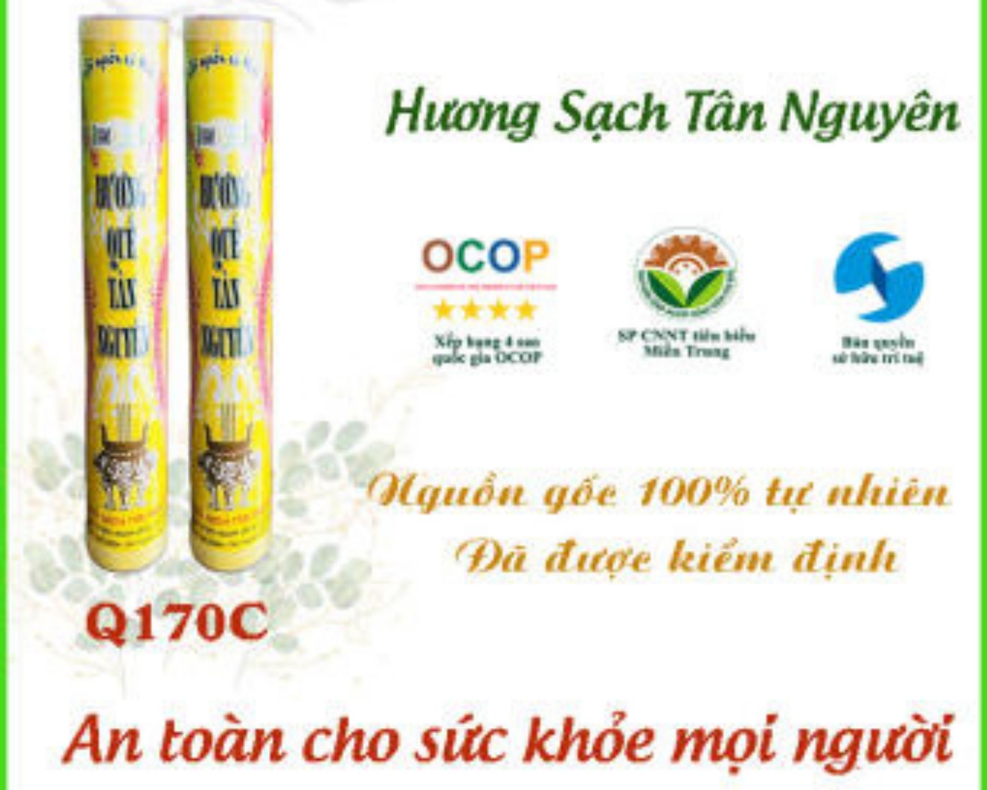 Nhang quế tân nguyên,nhang quế cao cấp, hương quế 100% tự nhiên q170c - hương sạch tân nguyên