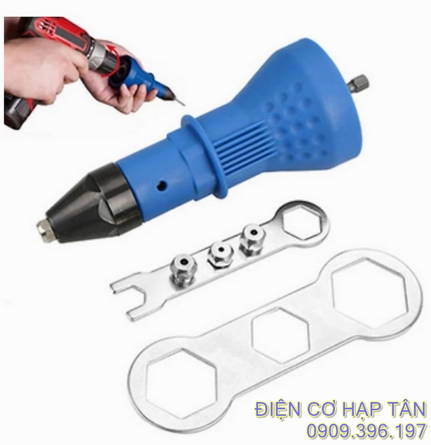 ĐẦU RÚT ĐINH TÁN RIVE GẮN MÁY KHOAN