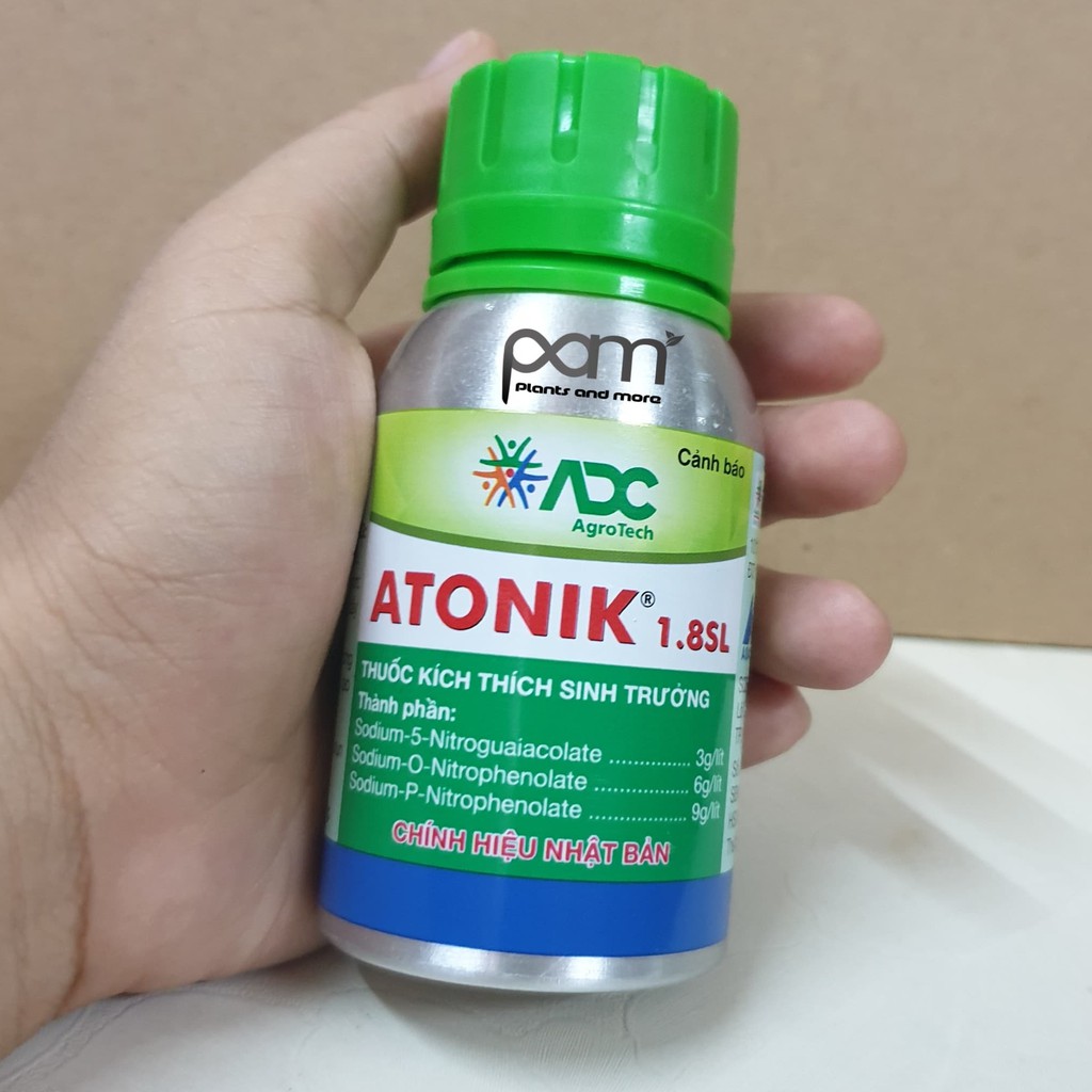 Atonik 100ml chai nhôm mới - kích thích sinh trưởng - ra rễ- nảy chồi