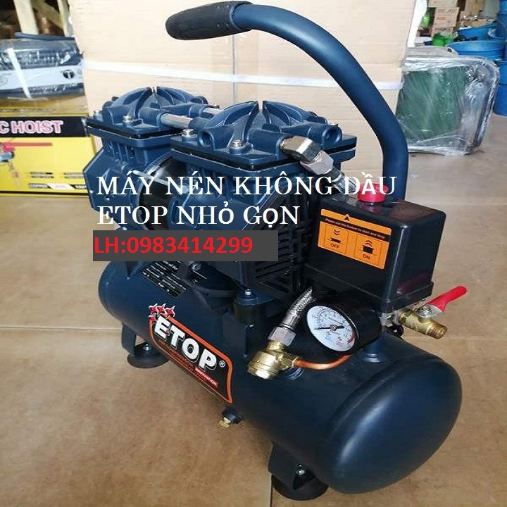 MÁY NÉN KHÍ KHÔNG DẦU ETOP 9L