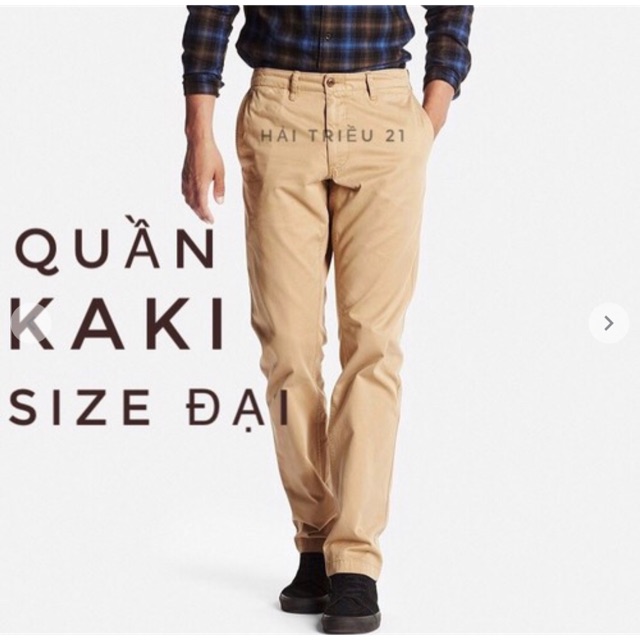 [HCM]Quần Dài KaKi Nam Big SiZe ht11