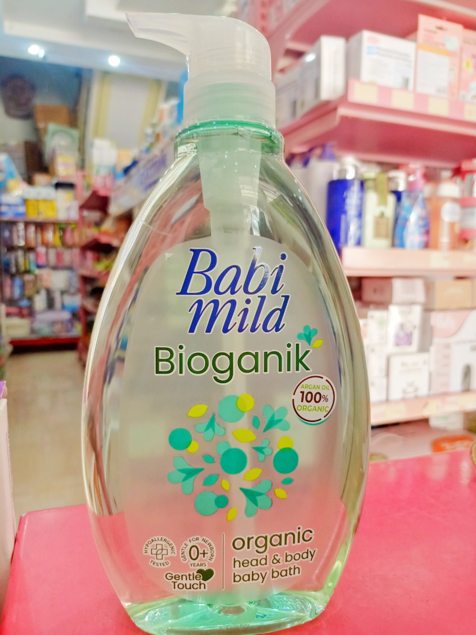 SƯÃ TẮM GỘI TOÀN THÂN BABI MILD 800ML(mẫu mới)