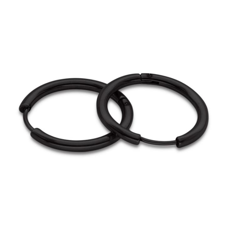 Bộ 2 bông tai inox Sơn Tùng 16mm BT233 (màu đen)