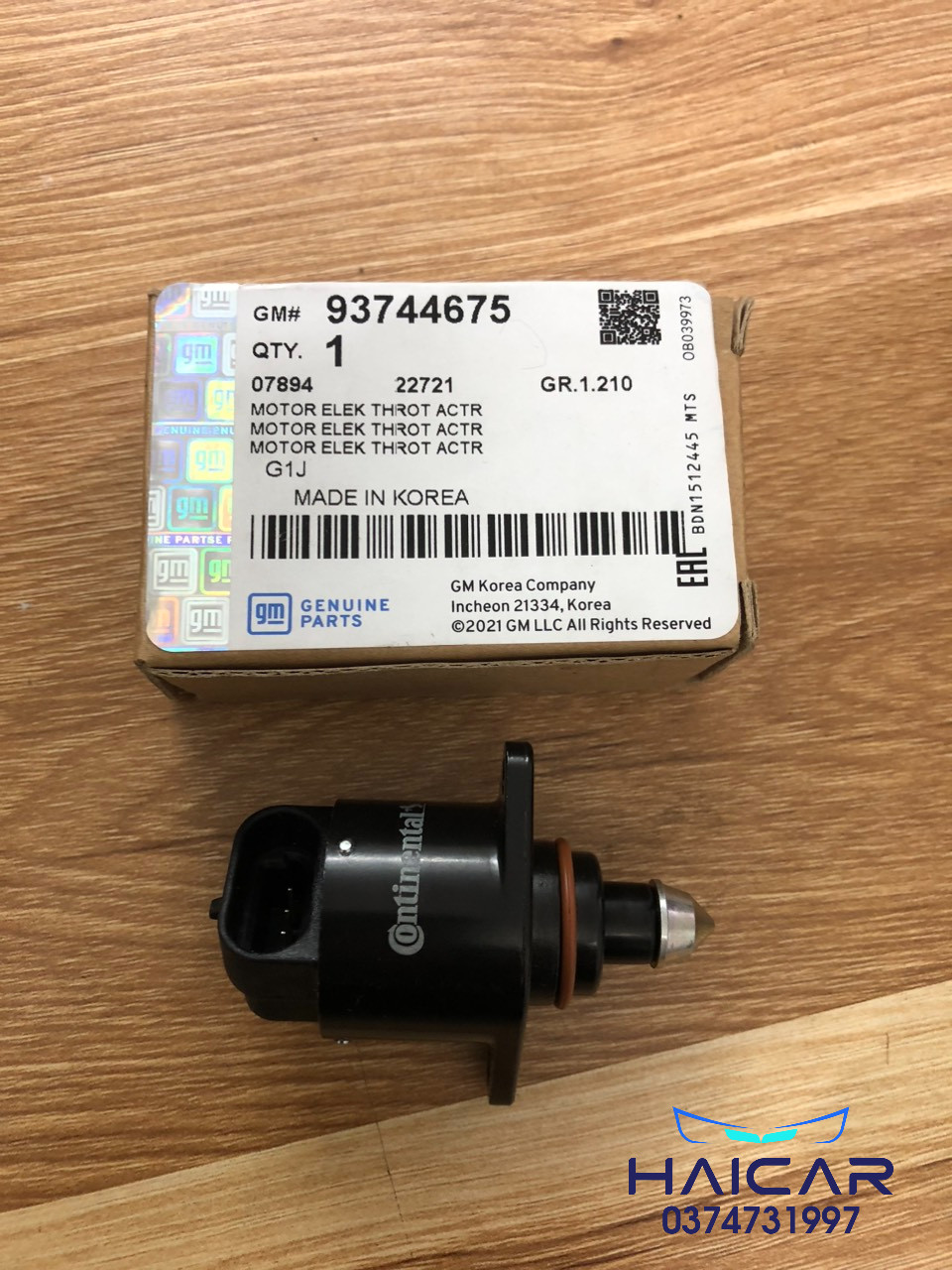 Van không tải spark, matiz 3 chính hãng gm