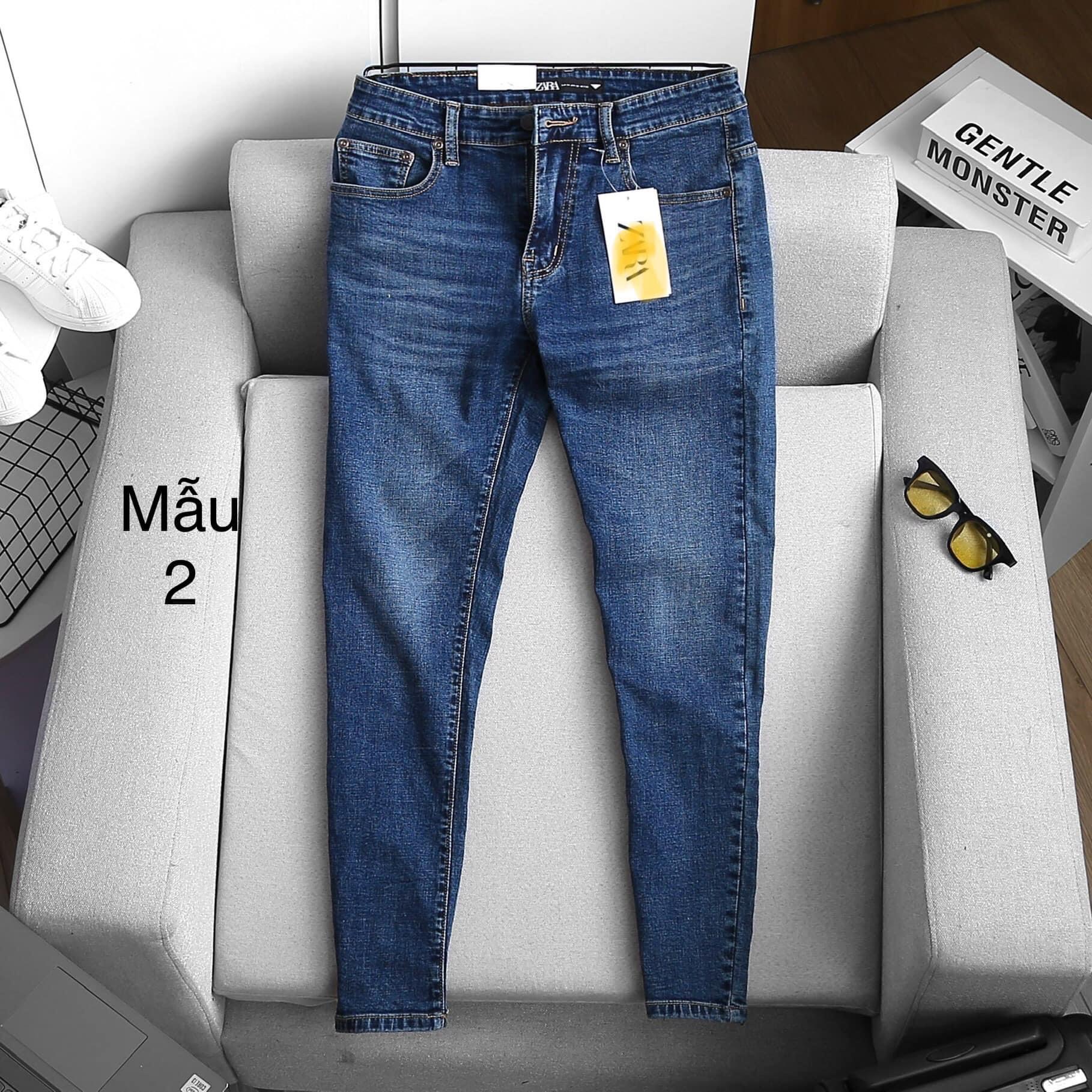Quần Jean Nam X270 Chính Hãng Mới Quần Jean Dáng Lửng Co Giãn Thường Ngày Công Sở Quần Denim Cổ Điển Quần Nam