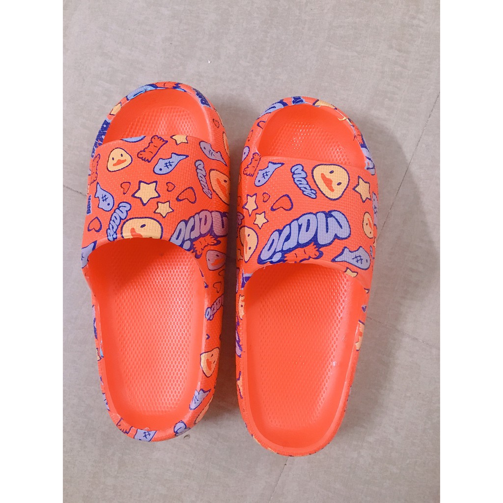 [HCM]Dép Bánh Mì Hoạt Hình Cao 4cm _ DL086