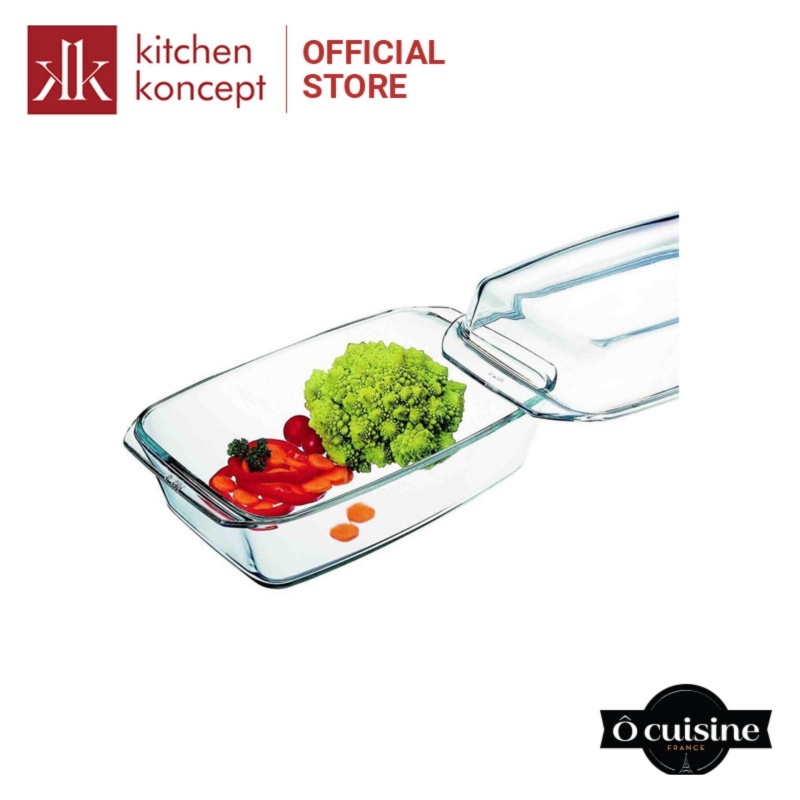 Ocuisine - Tô gốm thủy tinh chữ nhật