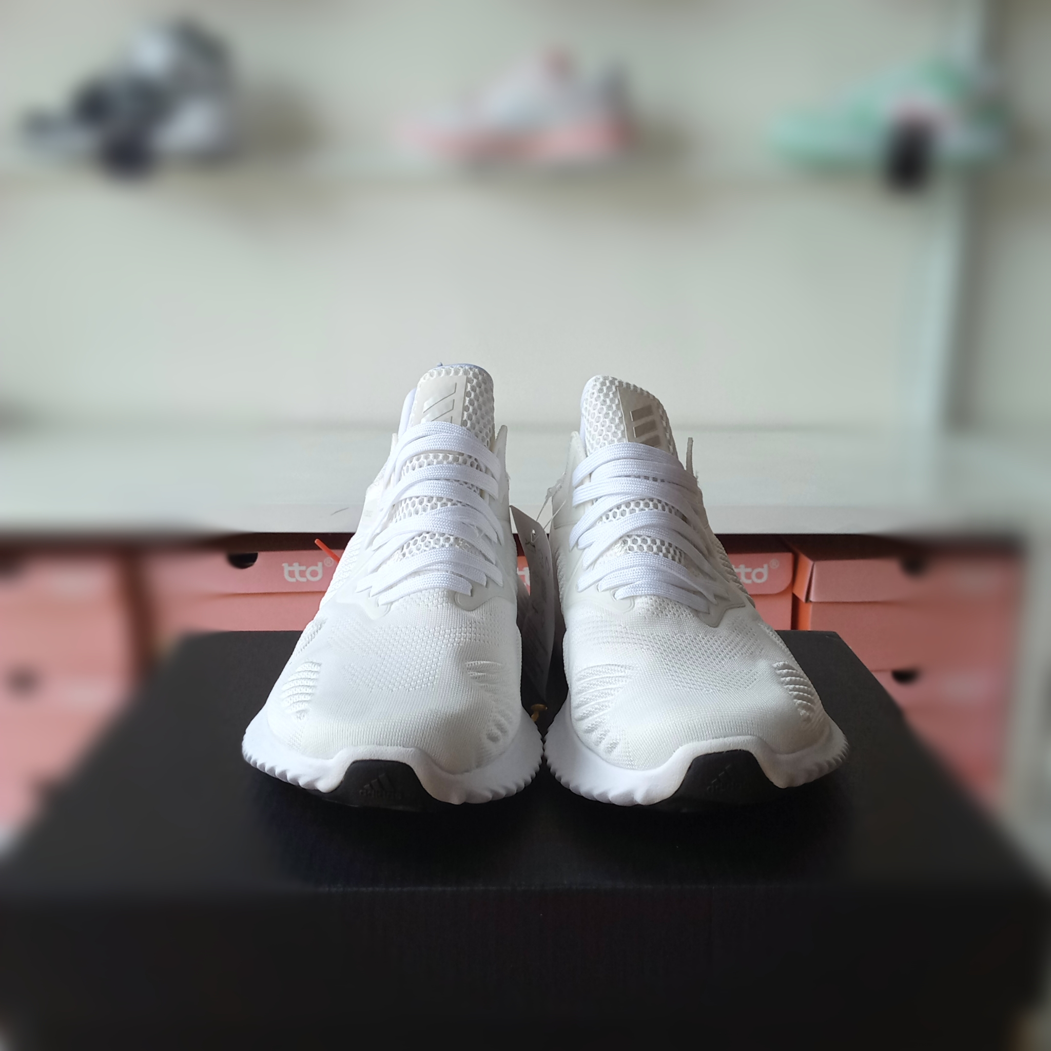 Giày Adidas Alphabounce Beyond trắng full