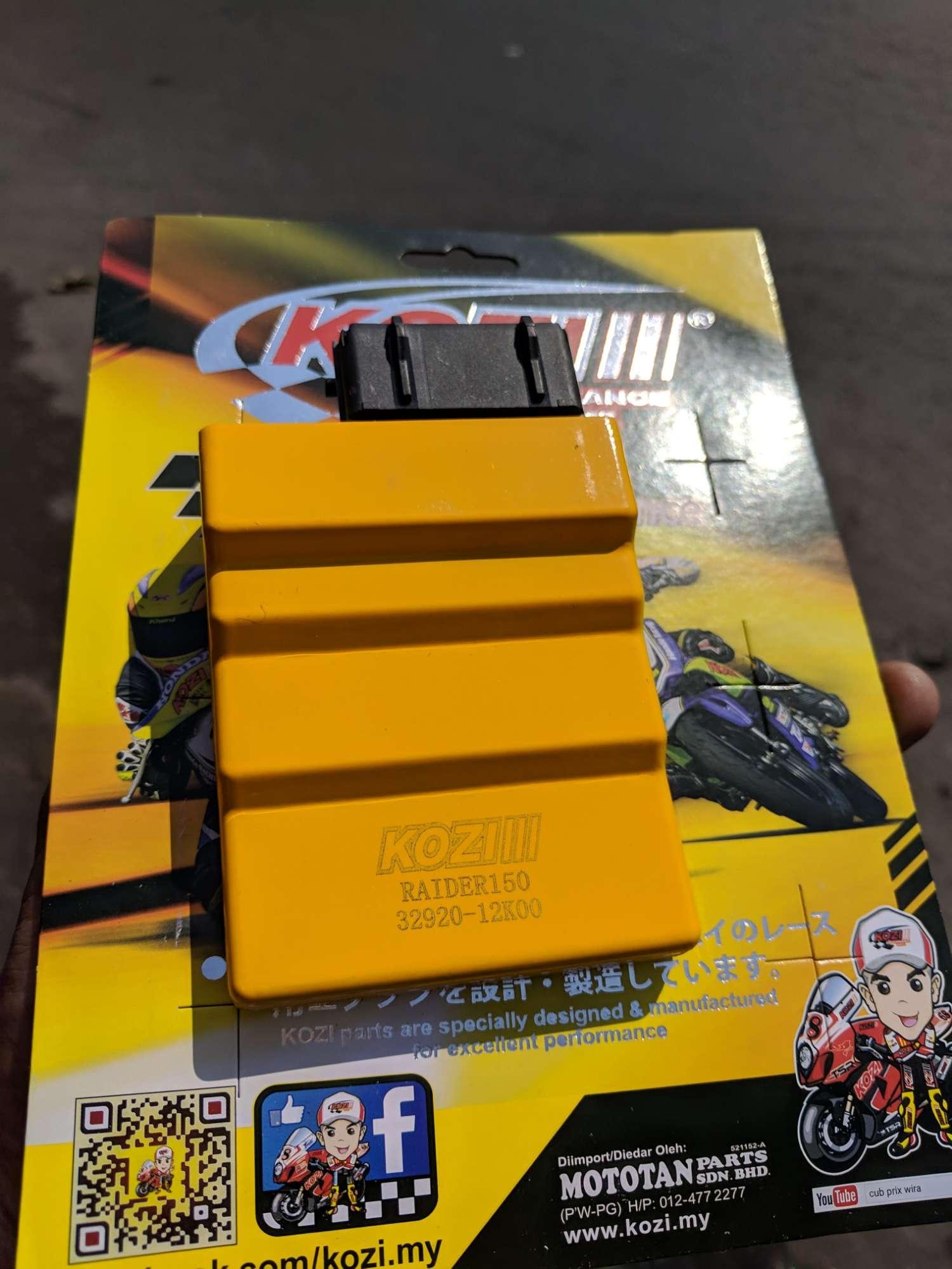 ecu Mở Tua RAIDER FI, SATRIA 150 KOZI chĩnh 8 map