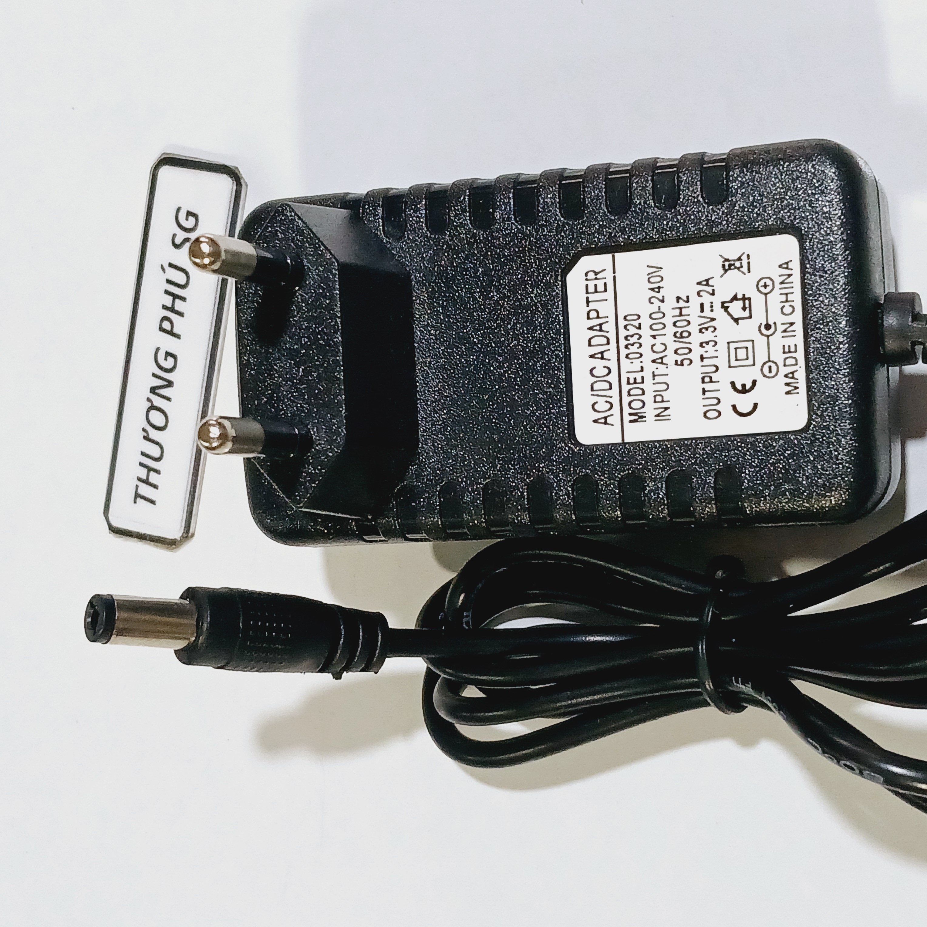 Nguồn Adapter DC 3.3V - 2A / Đầu cắm 5.5mm x 2.1mm